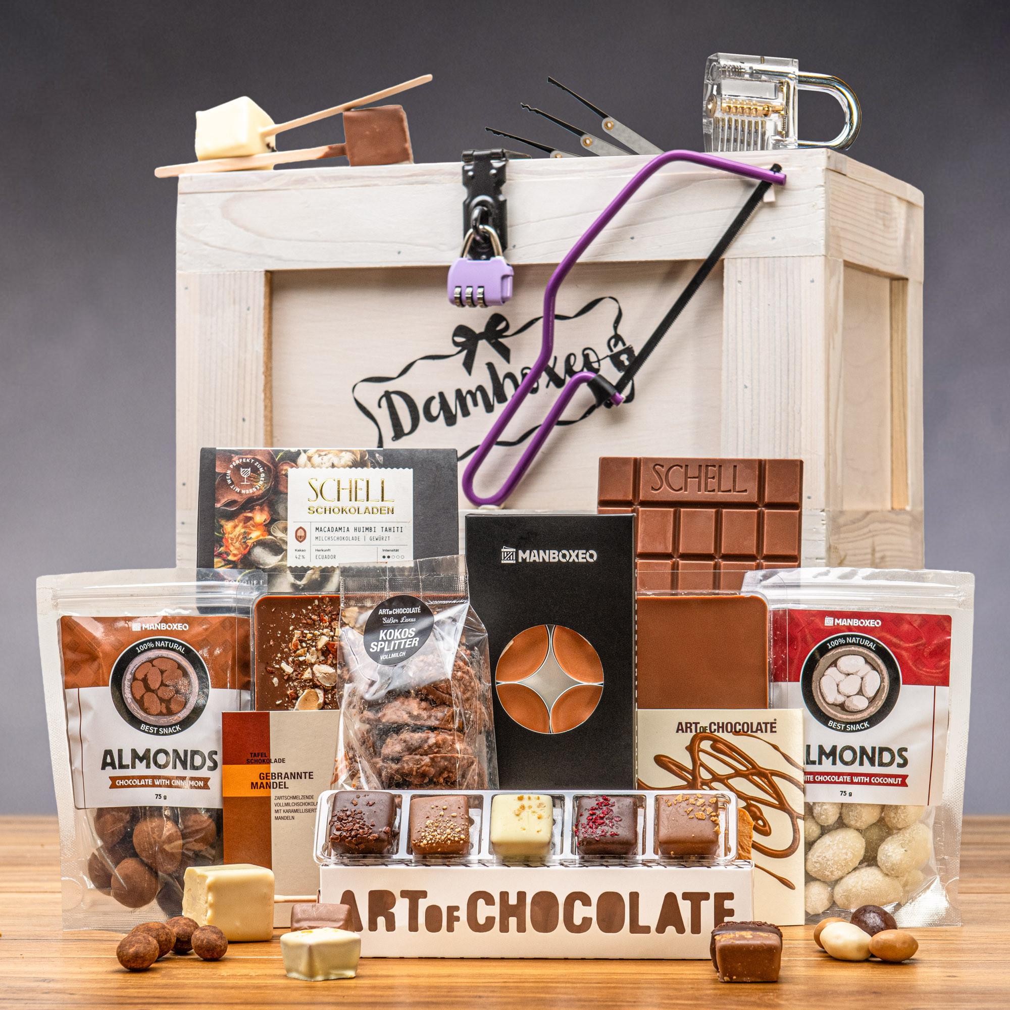 Damboxeo tele csokoládéval       