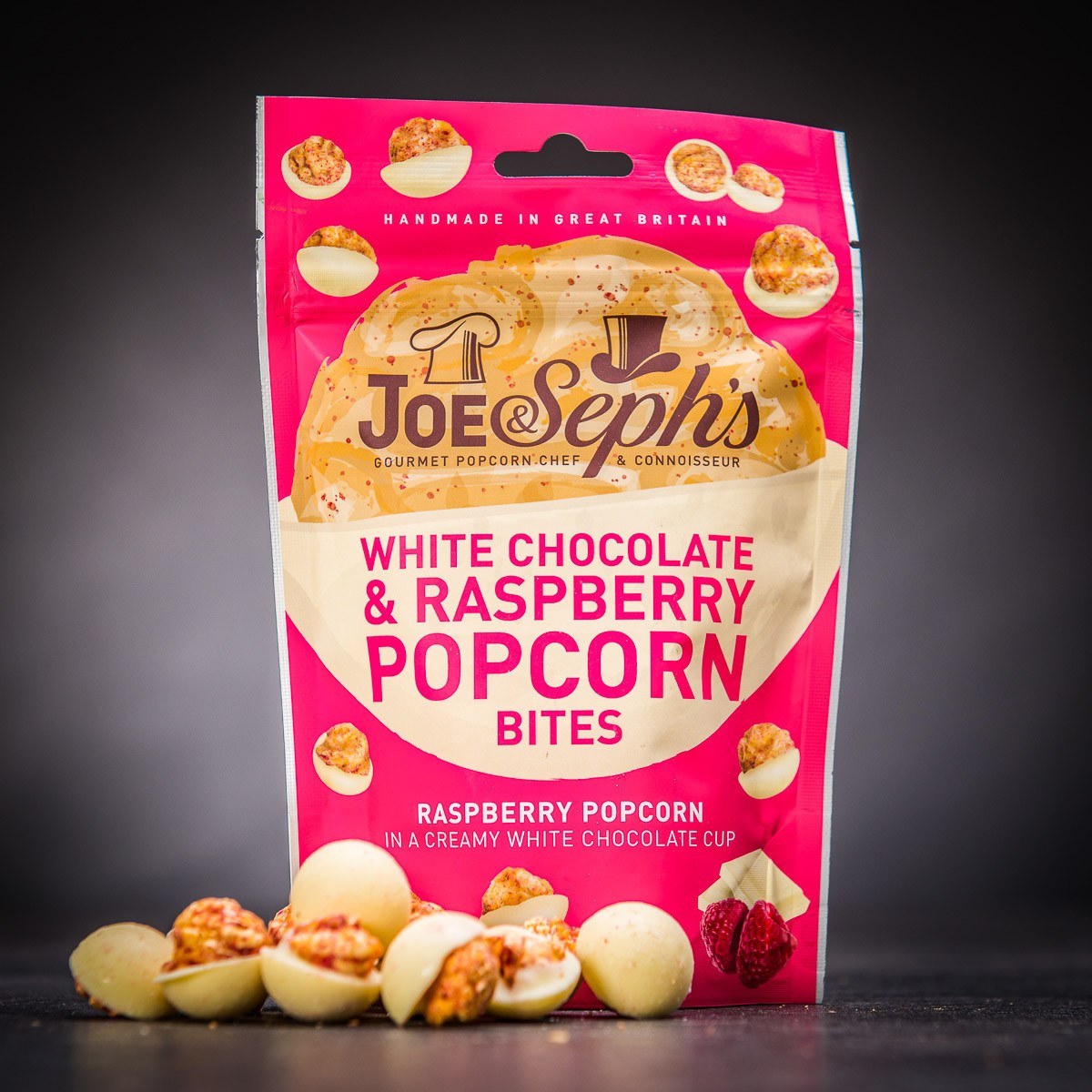 Hexagon plný luxusních popcornů - Modrý