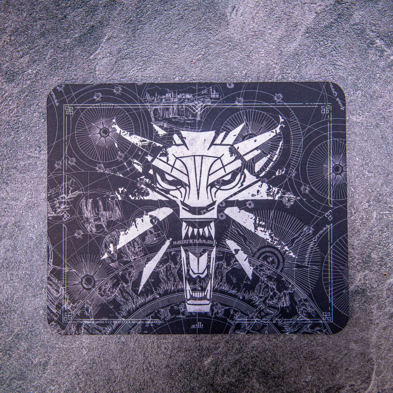 THE WITCHER Flexible mousepad Wolf School - Podložka pod myš Zaklínač (ABYACC439)