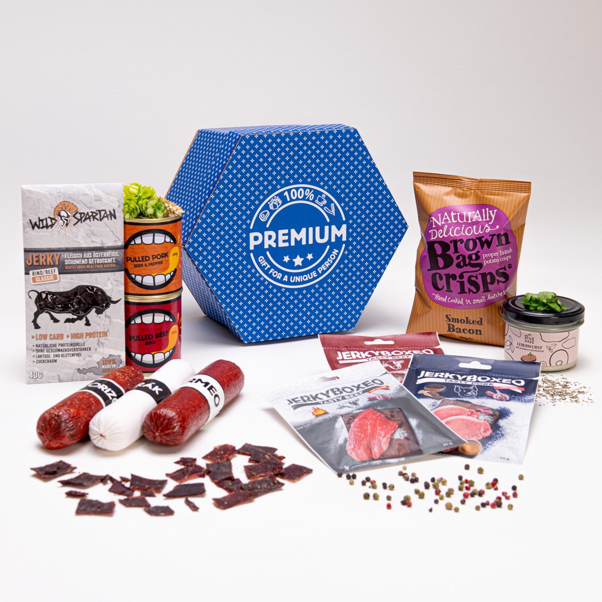 Giftboxeo plné masa XXL -  Modré