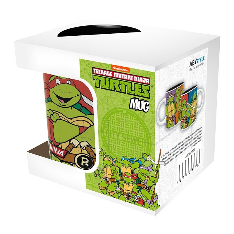 TMNT Mug 320 ml Colorful portraits subli x2 - Hrnek Želvy Ninja (ABYMUGA163)