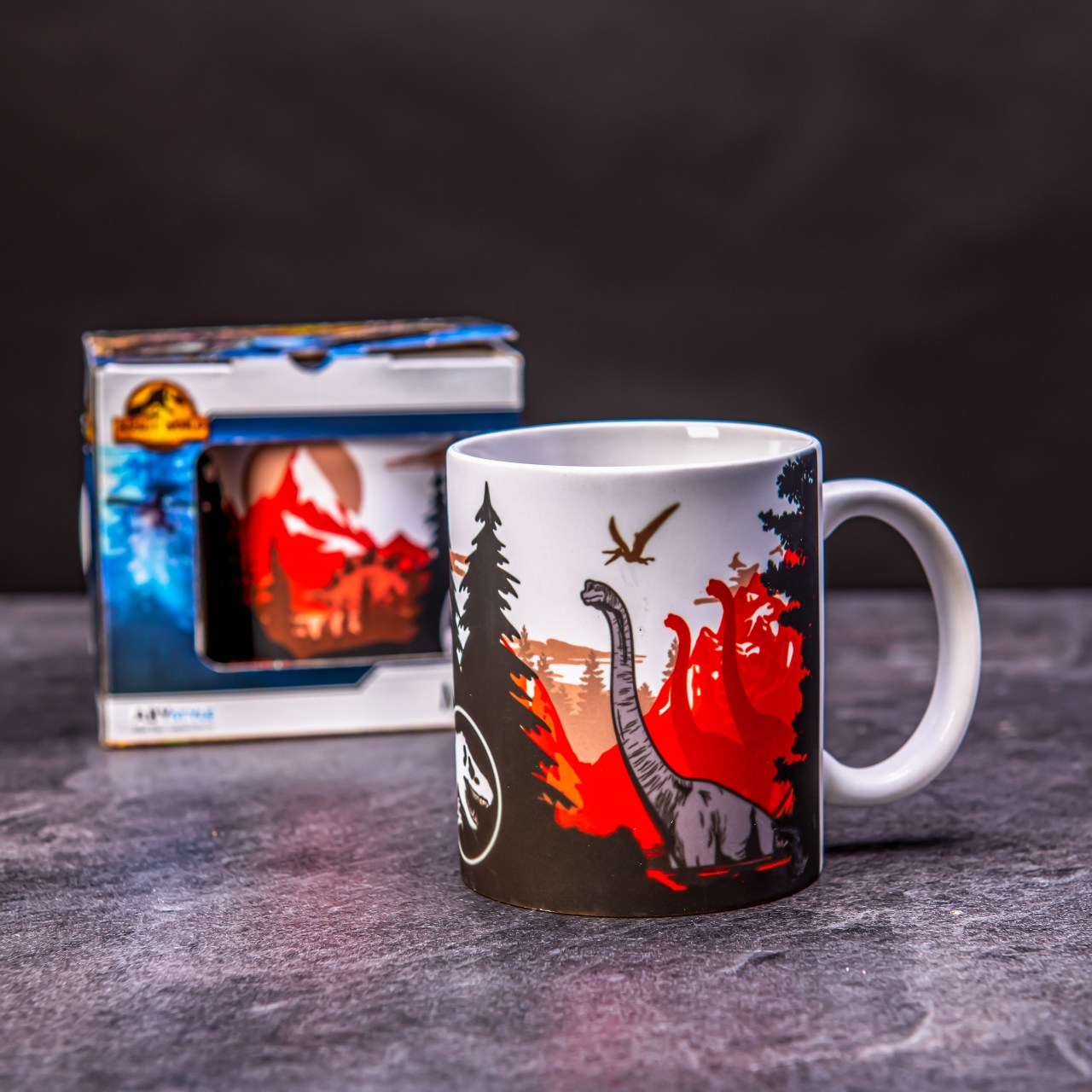 JURASSIC WORLD - Mug - 320 ml National Park subli with box x2 - Hrnek Jurský park (ABYMUGA113)