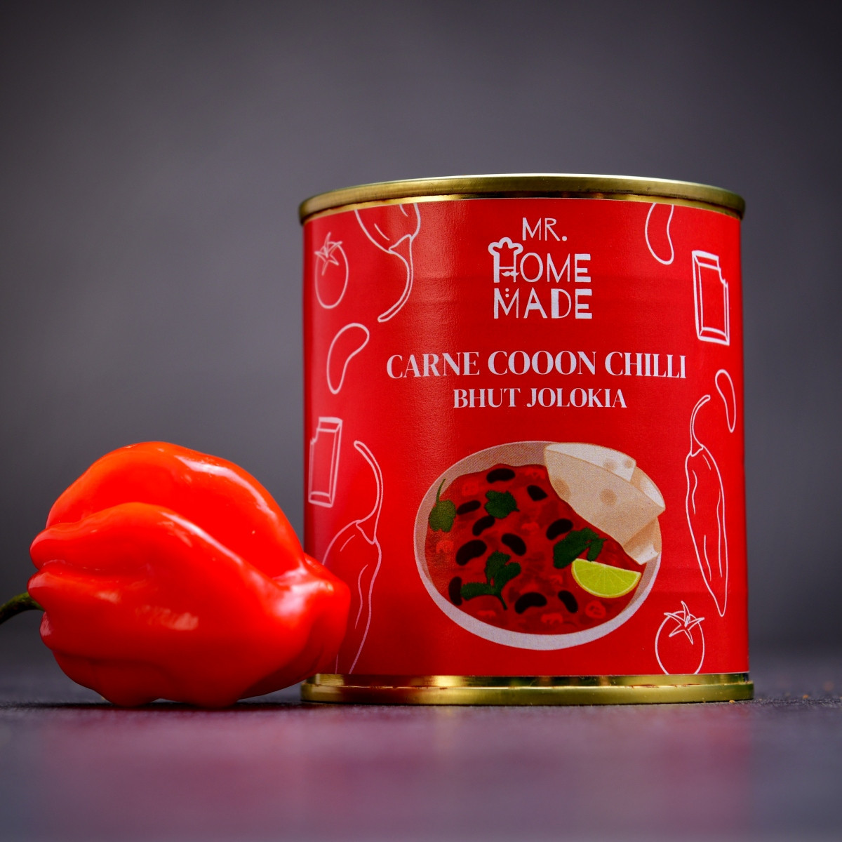 Hexagon plný chilli specialit XXL - Fialový