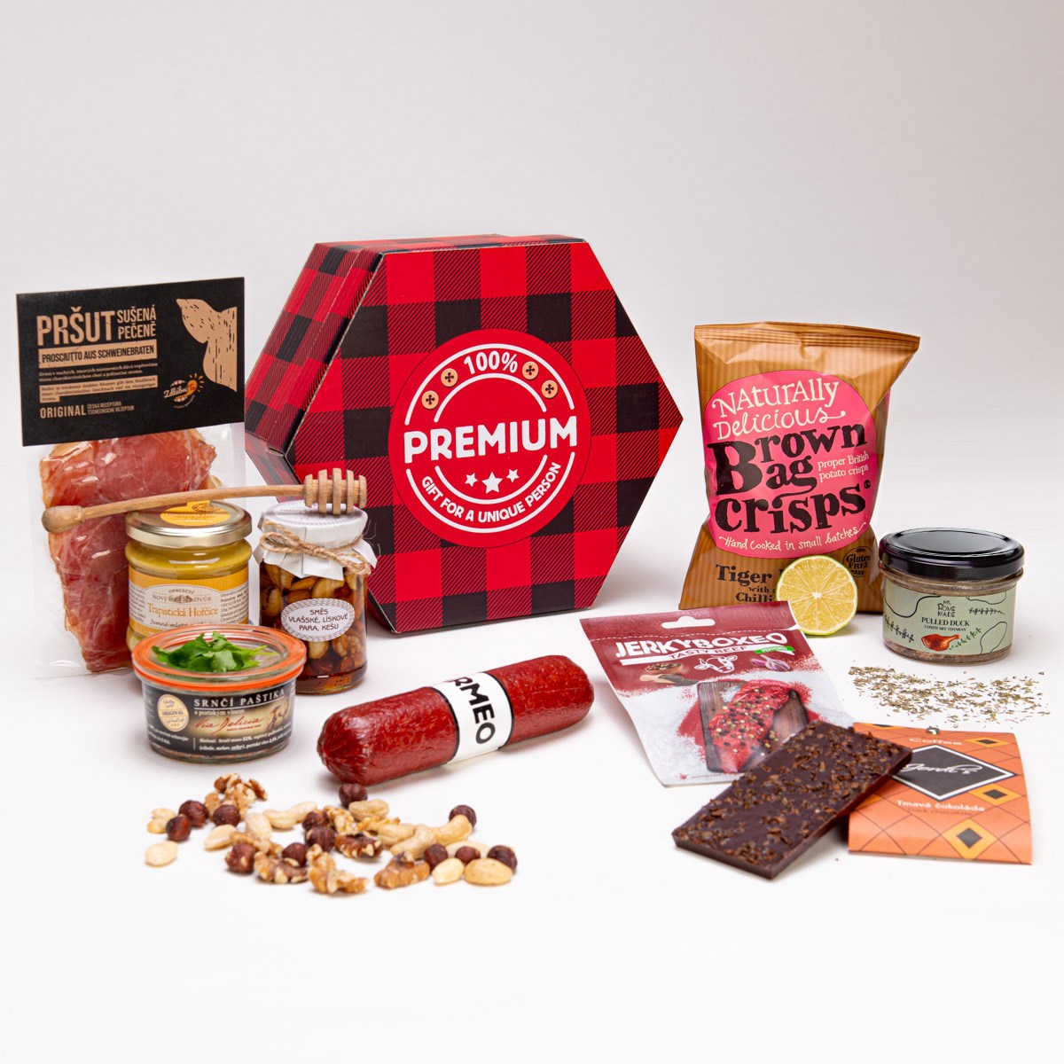 Giftboxeo pro gurmána XXL - Flanelové