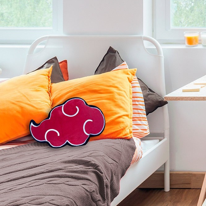 NARUTO SHIPPUDEN Cushion Akatsuki Cloud - Polštář Naruto - mrak (ABYPEL043)