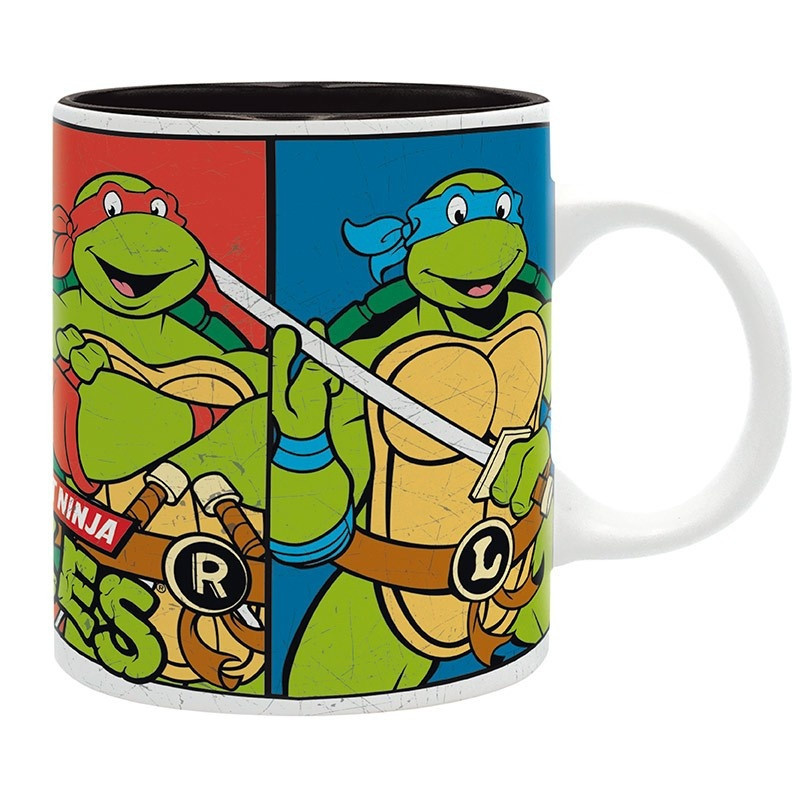 TMNT Mug 320 ml Colorful portraits subli x2 - Hrnek Želvy Ninja (ABYMUGA163)