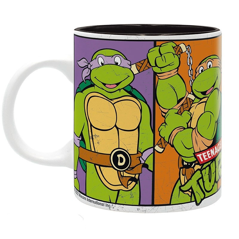 TMNT Mug 320 ml Colorful portraits subli x2 - Hrnek Želvy Ninja (ABYMUGA163)