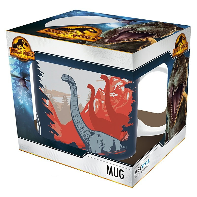 JURASSIC WORLD - Mug - 320 ml National Park subli with box x2 - Hrnek Jurský park (ABYMUGA113)