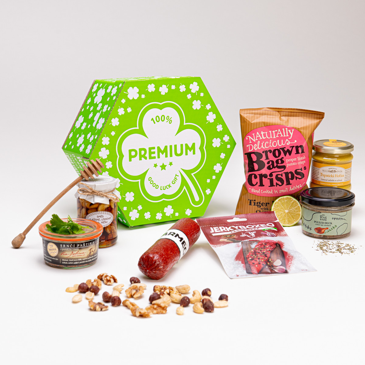 Giftboxeo pro gurmána - Čtyřlístek