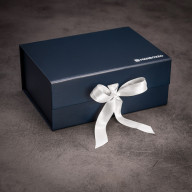 Giftboxeo dárkový box (royal blue) - Pro pivaře new + "půllitr" s gravírováním