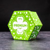 Hexagon plný pochutin k vínu - Čtyřlístek
