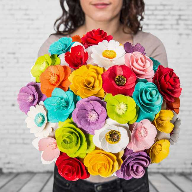 Nagy Fa illatos csokor mix színek  