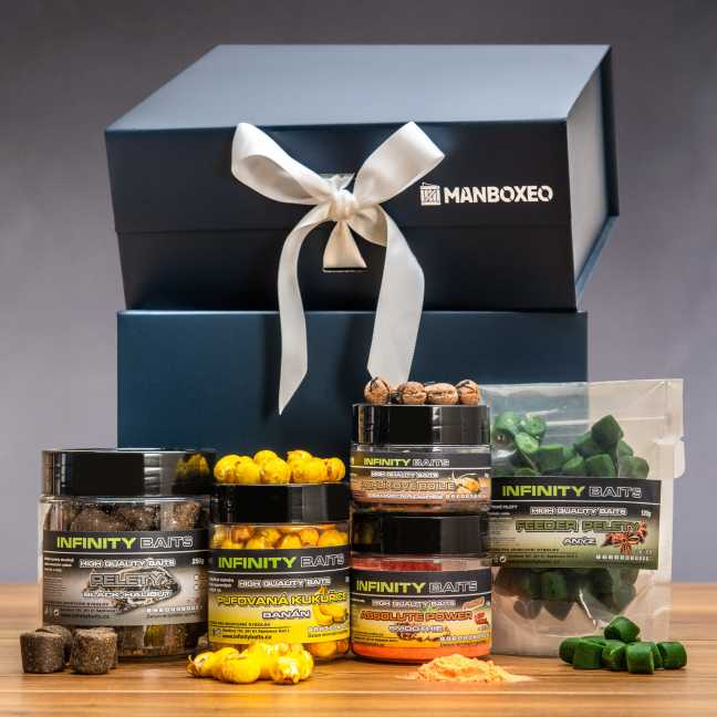 Giftboxeo ajándékdoboz (királykék) – Horgászoknak
