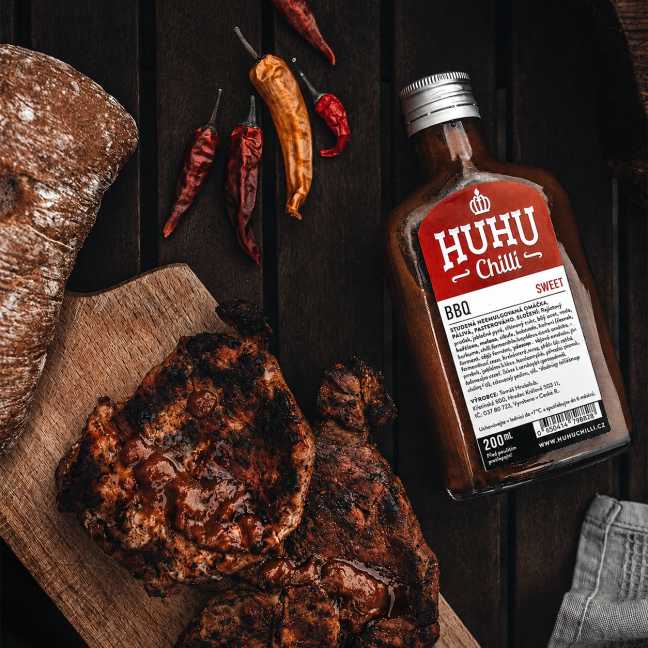 Huhu Chilli BBQ szósz – sweet 200 ml