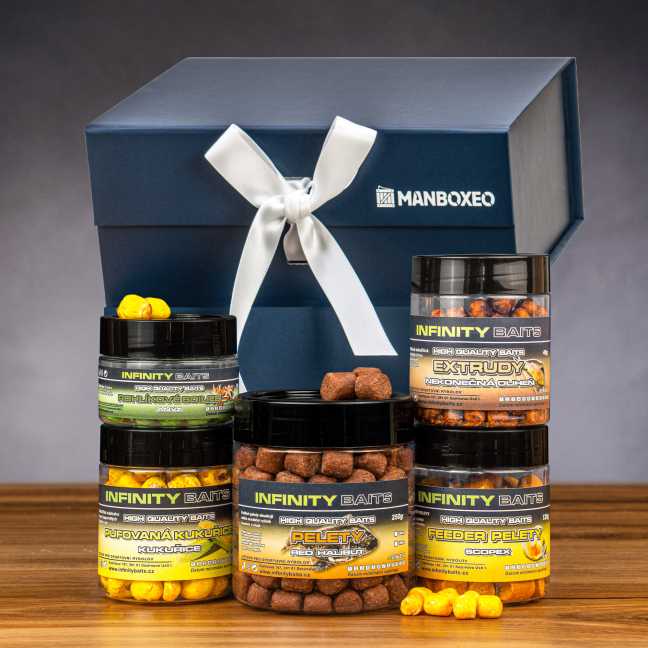 Giftboxeo ajándékdoboz (királykék) – Horgászoknak
