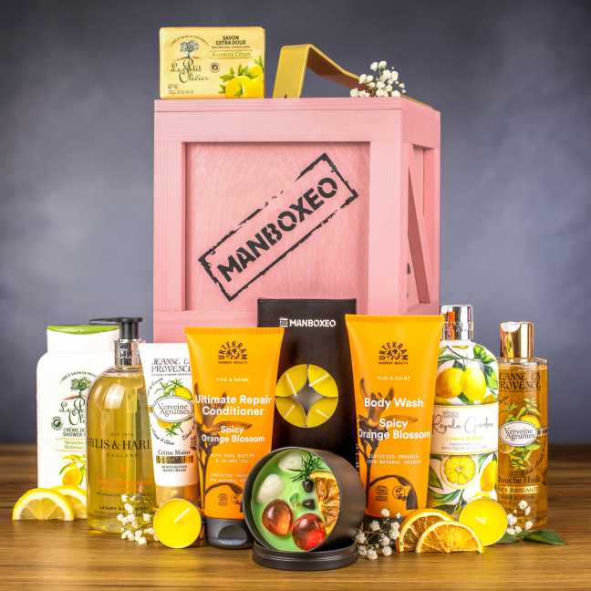 Manboxeo luxuskozmetikumokkal  - Citrus & Verbena