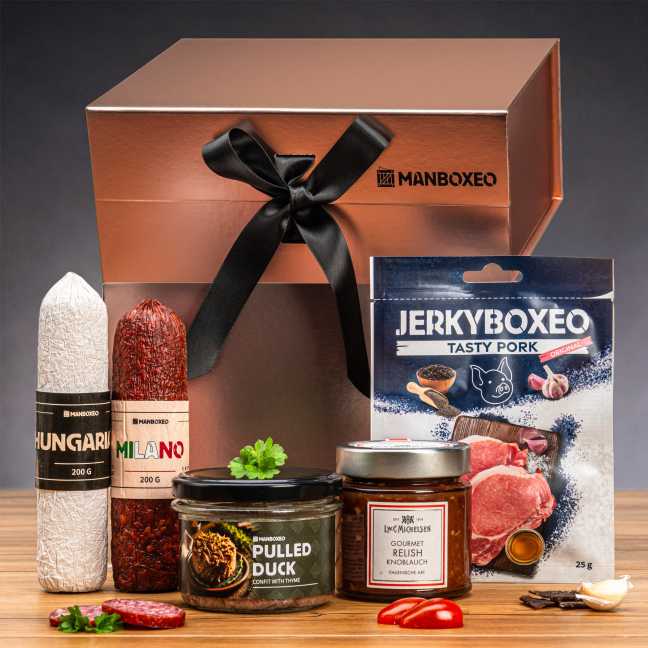Giftboxeo ajándékdoboz (rózsaarany) – Ínyenceknek