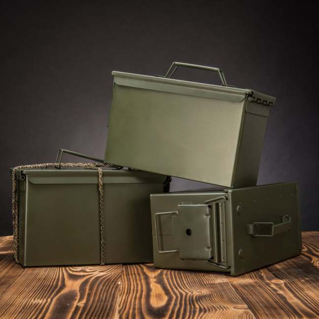 Armyboxeo lőszeres láda