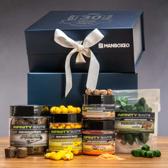 Giftboxeo ajándékdoboz (királykék) – Horgászoknak