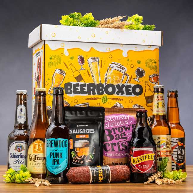 Beerboxeo tele sörkülönlegességekkel és hússal