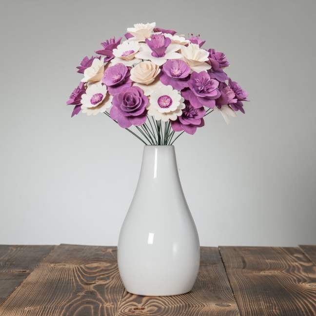 Nagy Fa illatos csokor lila 