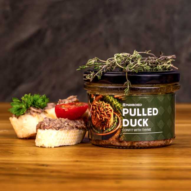 Zsenge kacsahús konfitált kakukkfűvel 170 g - Mr.HomeMade